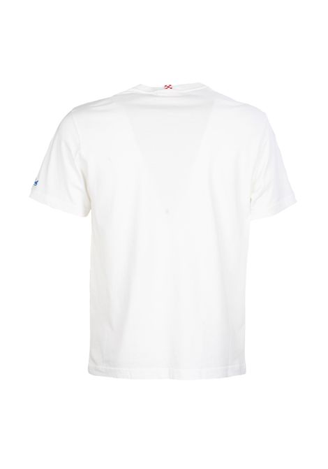 T-shirt Mc2 Saint Barth uomo T-SHIRTMAN05400H Bianca manica corta girocollo MC2 SAINT BARTH | T-shirt | T-SHIRTMAN05400H01N